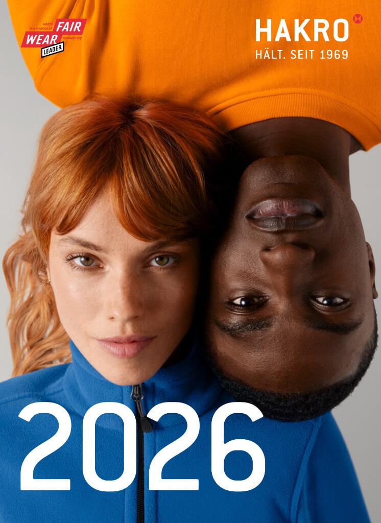 Publicité HAKRO avec deux visages inversés 2026
